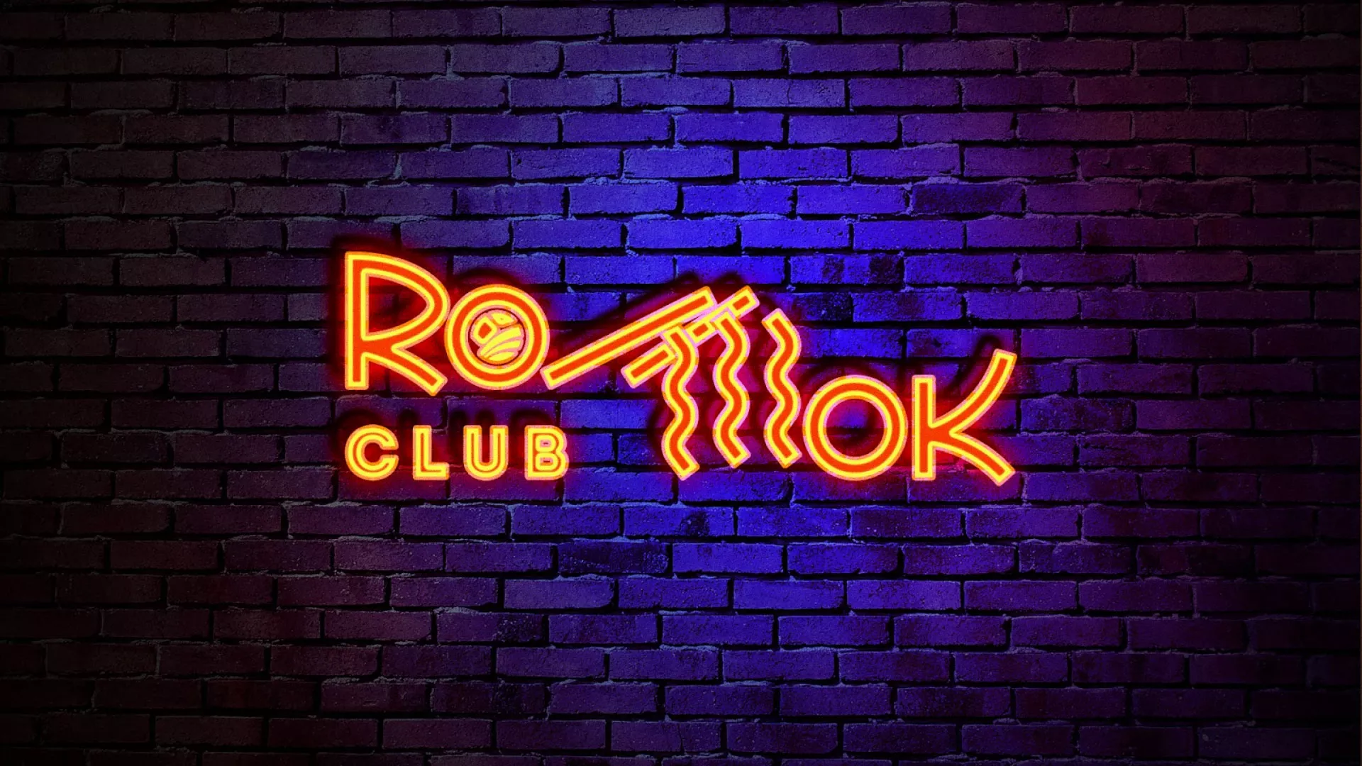 Разработка интерьерной вывески суши-бара «Roll Wok Club» в Макарьеве